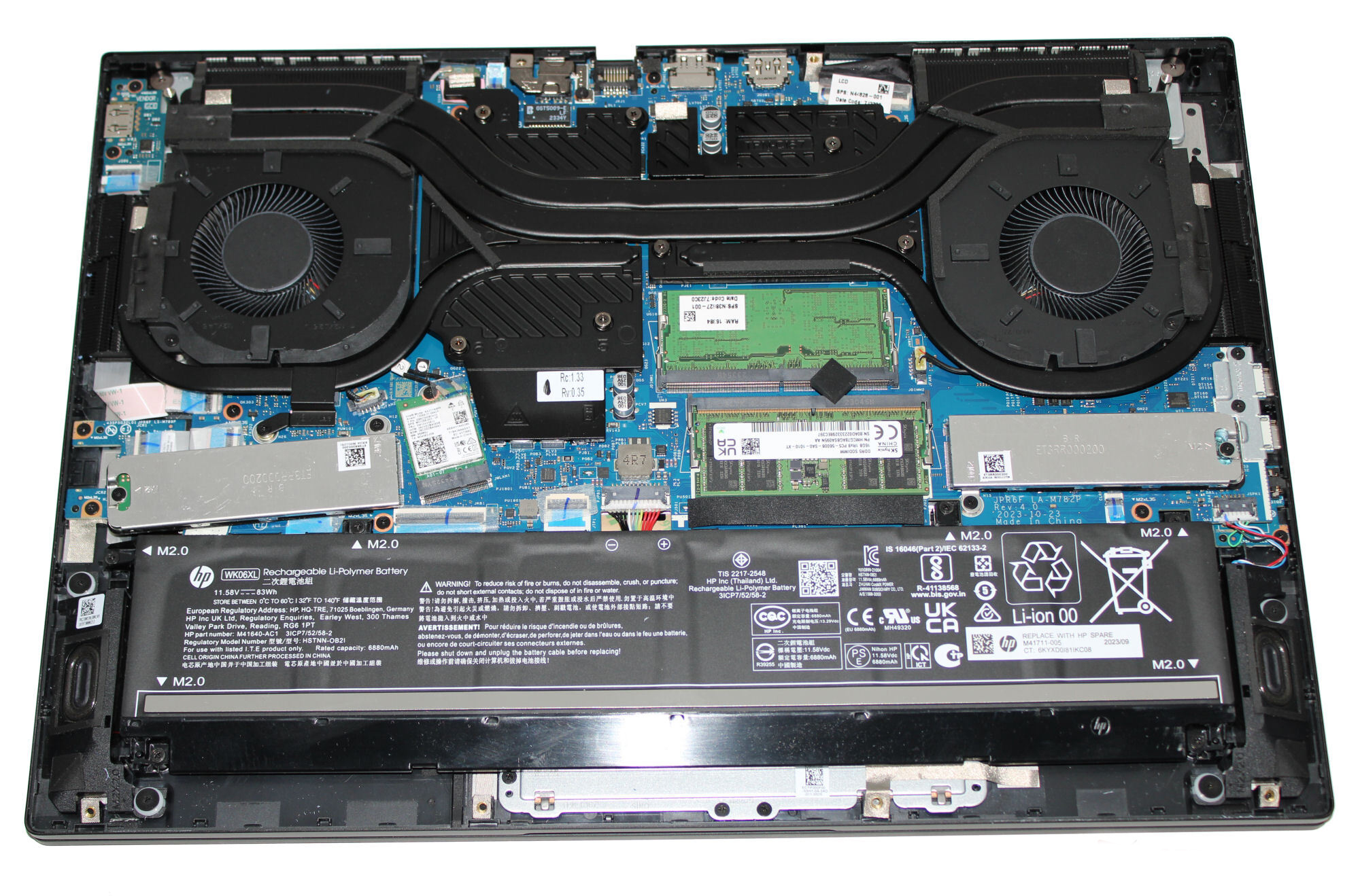 How to replace and fix HP OMEN 16-C 16T-C LCD screen display panel non-touch (HP Omen 16 (2024))